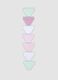 Pack of seven multicolour girls&rsquo; briefs in stretch organic cotton_1