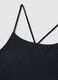 Black bodycon dress in stretch fabric_5