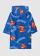 Multicolour pure cotton Superman robe for boys_1