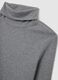 Regular fit grey turtleneck jumper_1