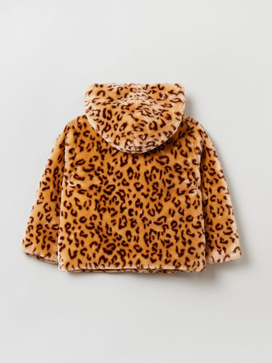 Cappotto in eco pelliccia animalier_4