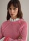 Pure Cotton Stripe Multicolour Regular Fit Pullover_0