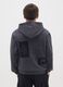 Boys' grey over fit pure cotton hoodie_1