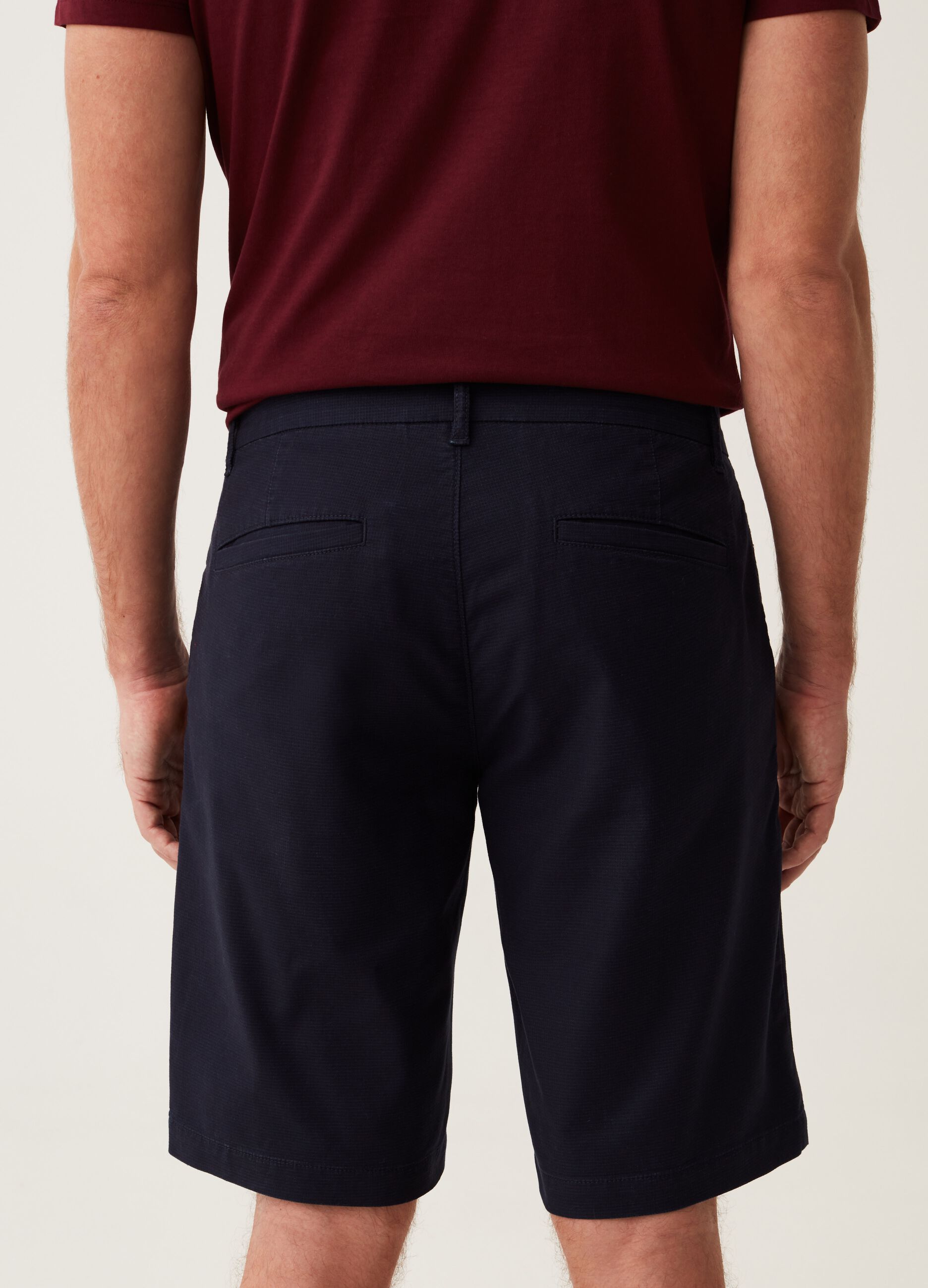 Bermuda chino in micro struttura_2