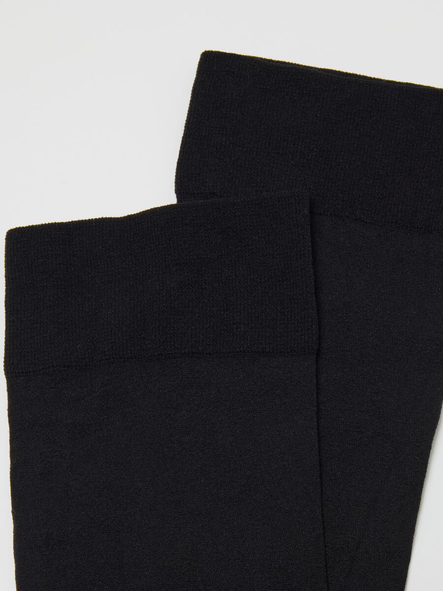 Tripack gambaletti in tessuto elasticizzato neri_2