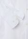 White slim fit cotton blend shirt_5