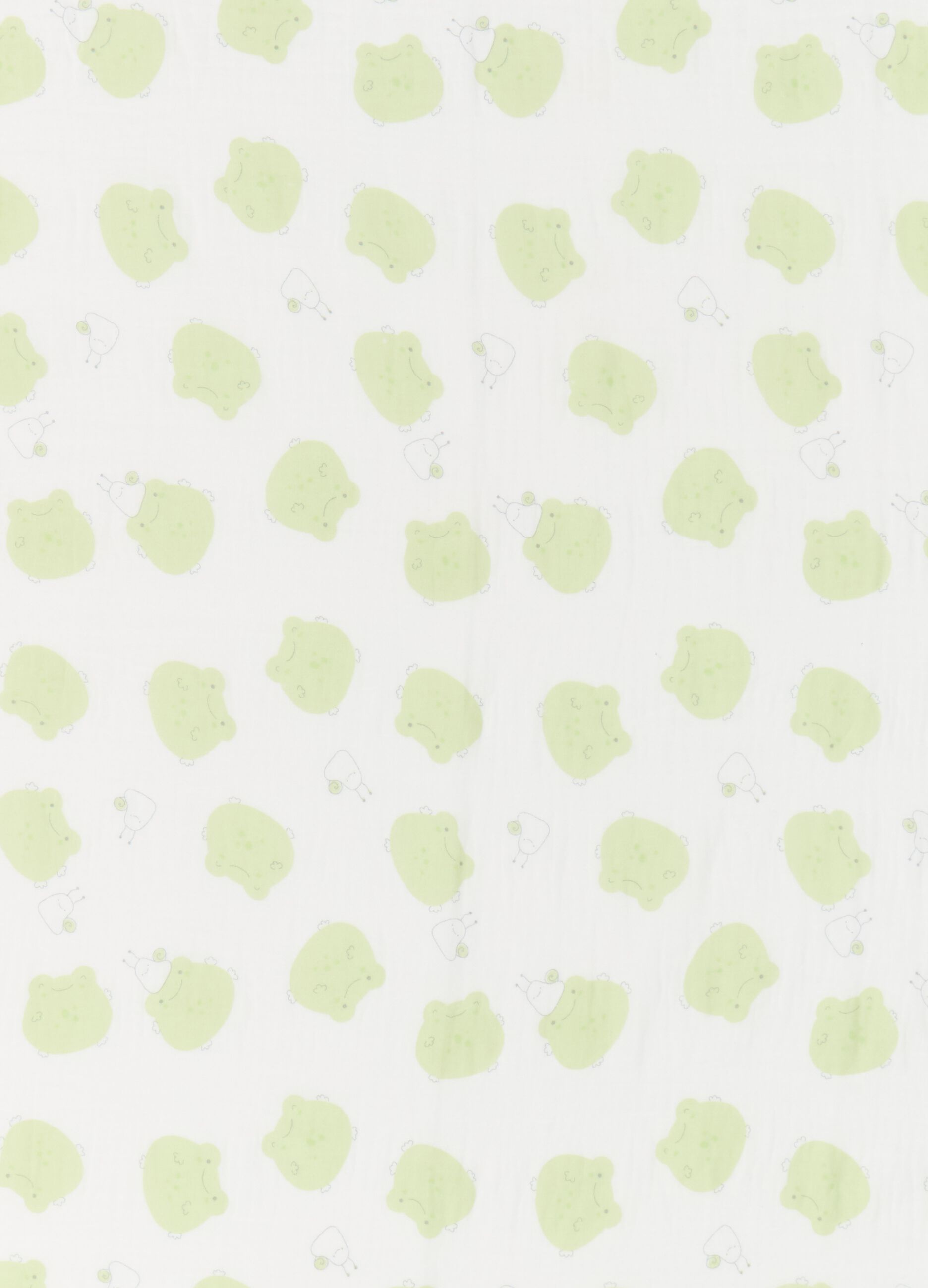 Two-pack blankets in muslin with animals print