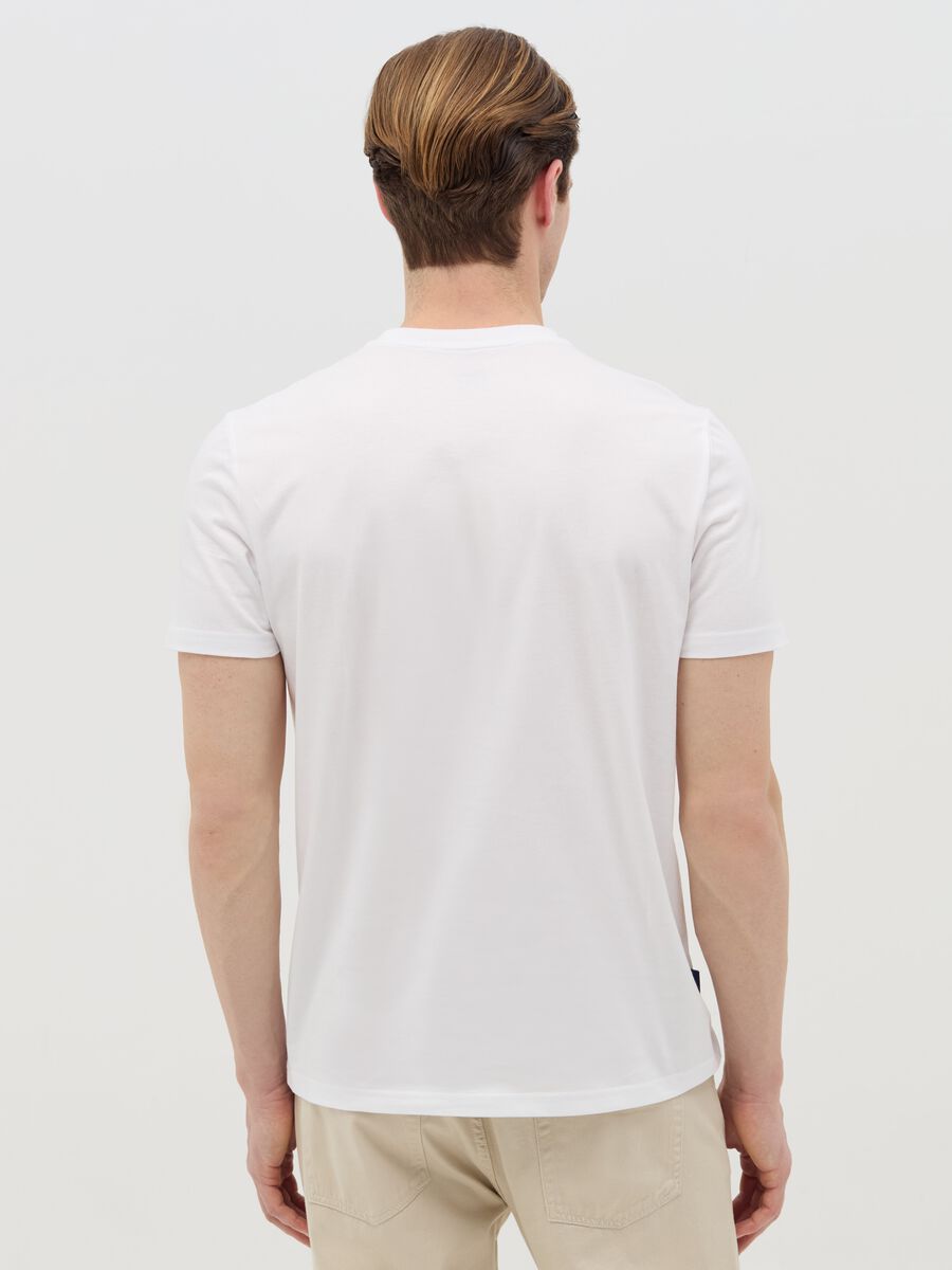 Cotton T-shirt with "Montepulciano Italy" print_3