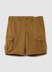 Stretch cotton cargo Bermuda shorts_1