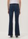 Blue flared stretch-cotton jeans_2