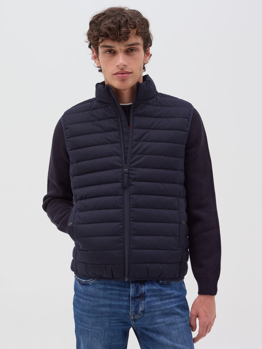 Gilet ultralight a collo alto_0