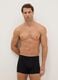 Two-pack black stretch cotton regular fit boxers_0