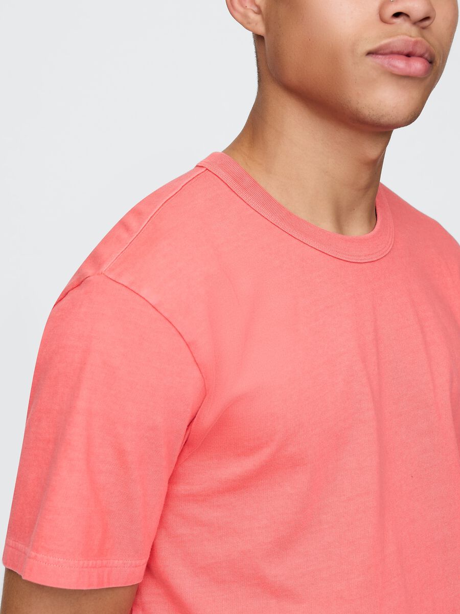 Pink Cotton Gap T-Shirt_3