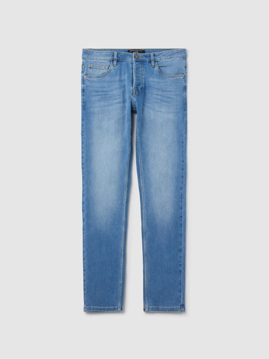 Skinny-fit jeans with five pockets_4