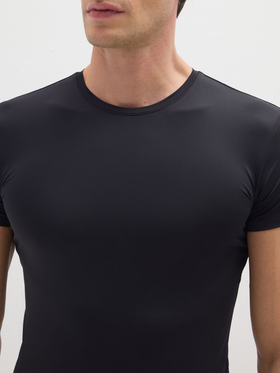 Twin pack of black microfiber t-shirts_1