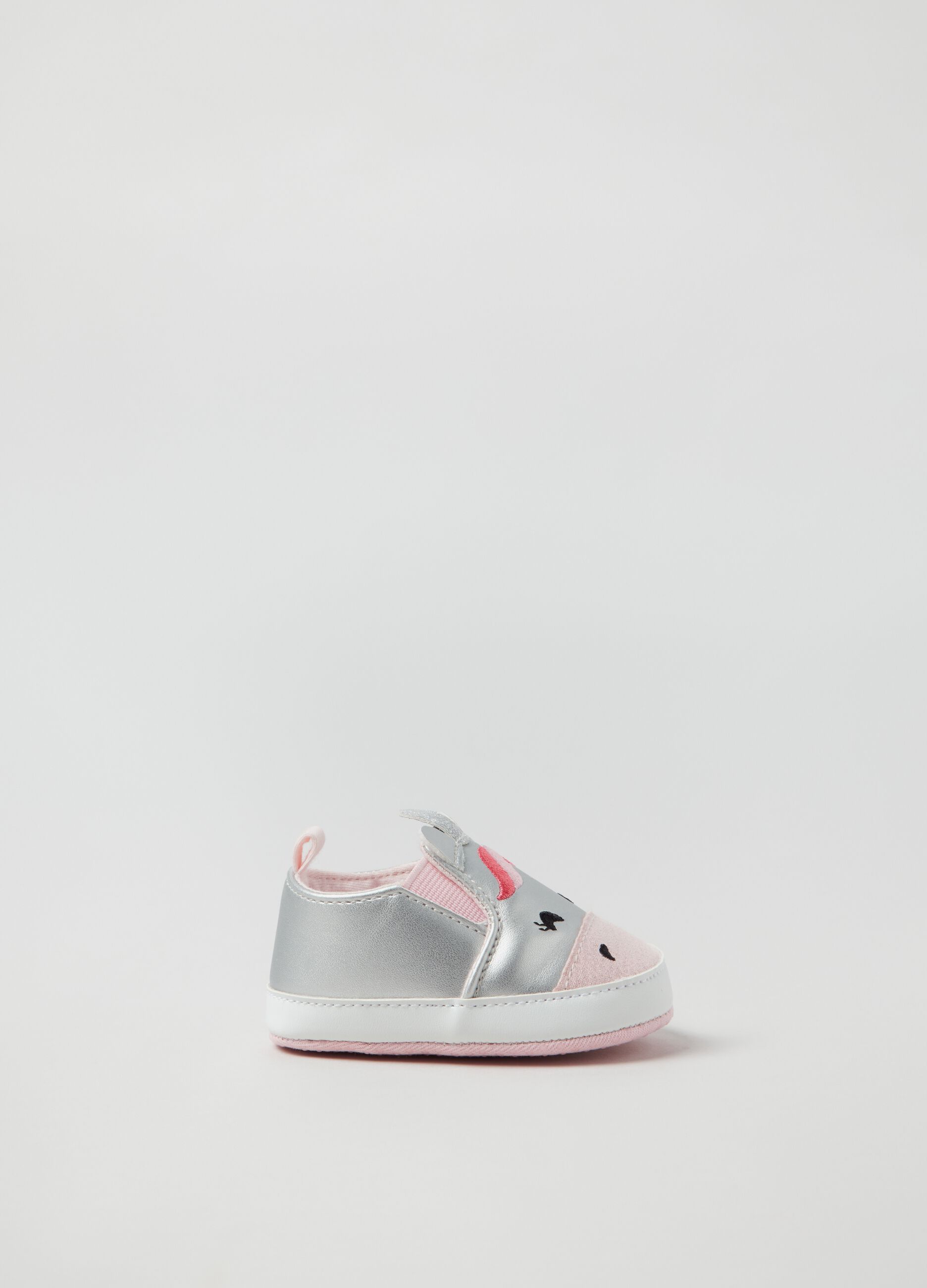 Slip-on unicorn shoes