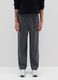 Grey Stretch Regular Fit Trousers_1