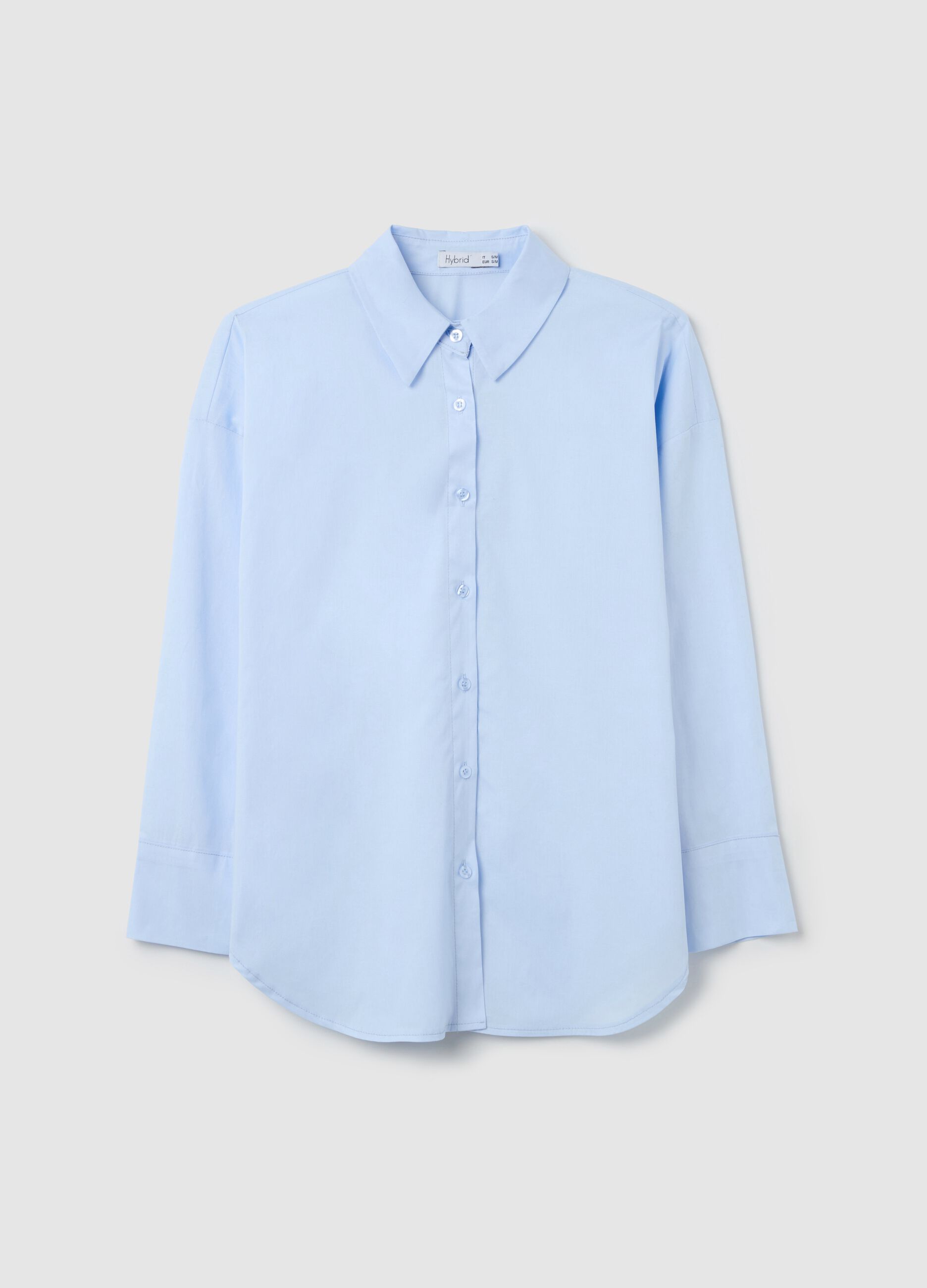 Stretch cotton shirt