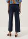 Blue stretch viscose palazzo trousers_2