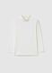 T-shirt with long sleeves and high neck_0