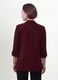 Red regular-fit lined blazer with classic lapels_3