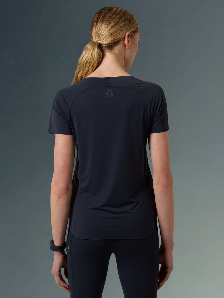 Technical T-shirt with side inserts ALTAVIA WITH DEBORAH COMPAGNONI_2