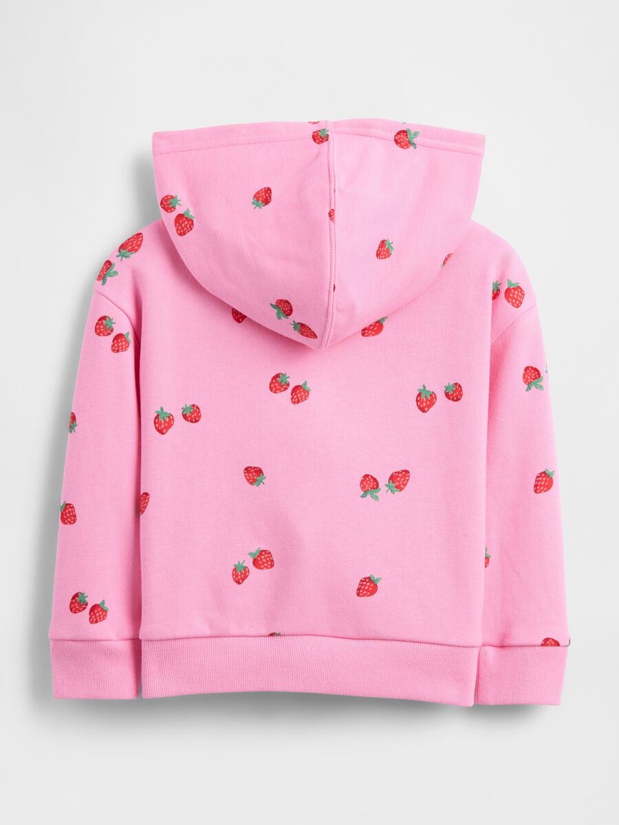 Full-zip cotton-blend hooded sweatshirt_1