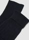 2-pack of blue long socks in stretch cotton_1