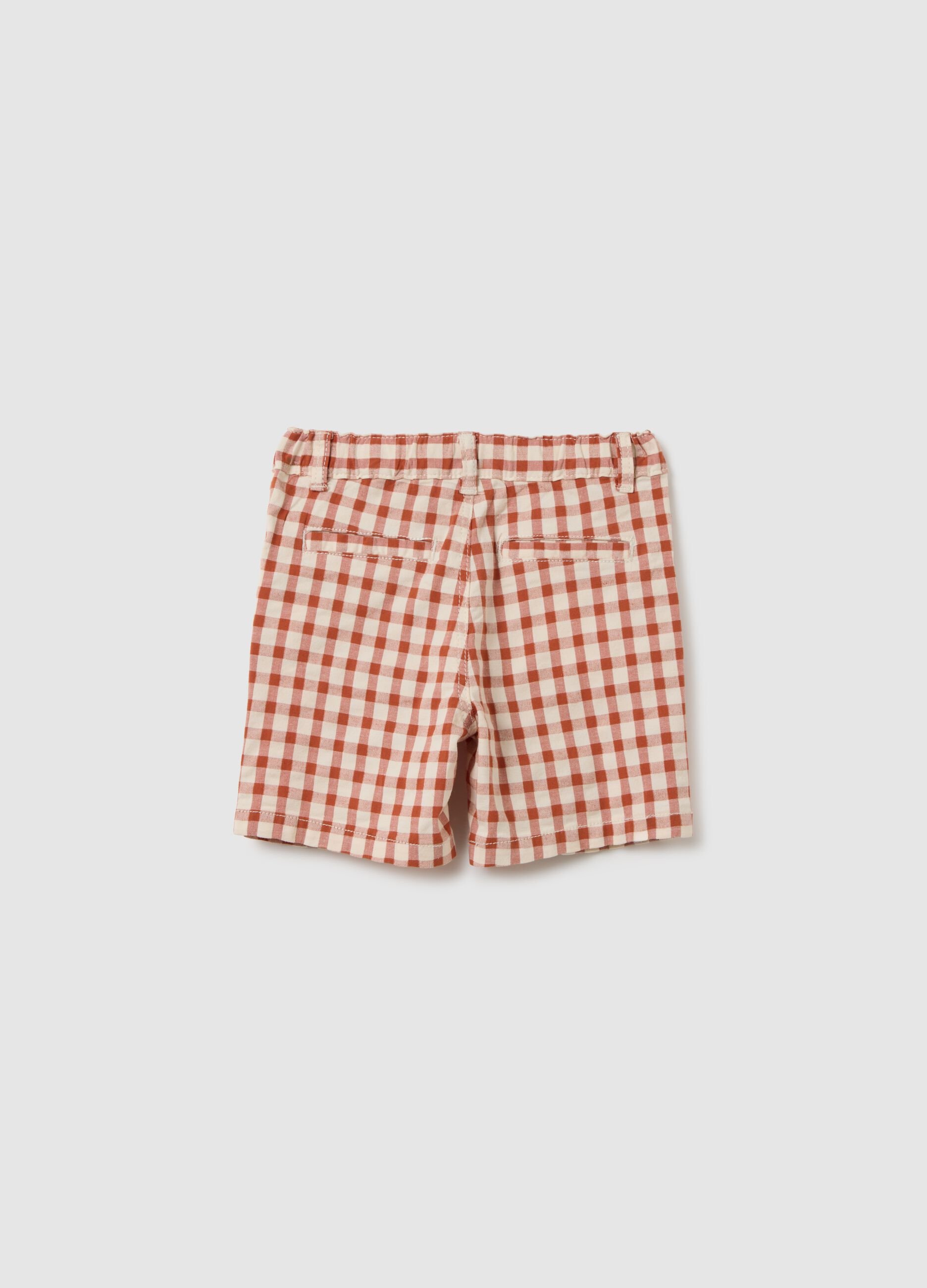 Children's multicolour cotton shorts regular fit