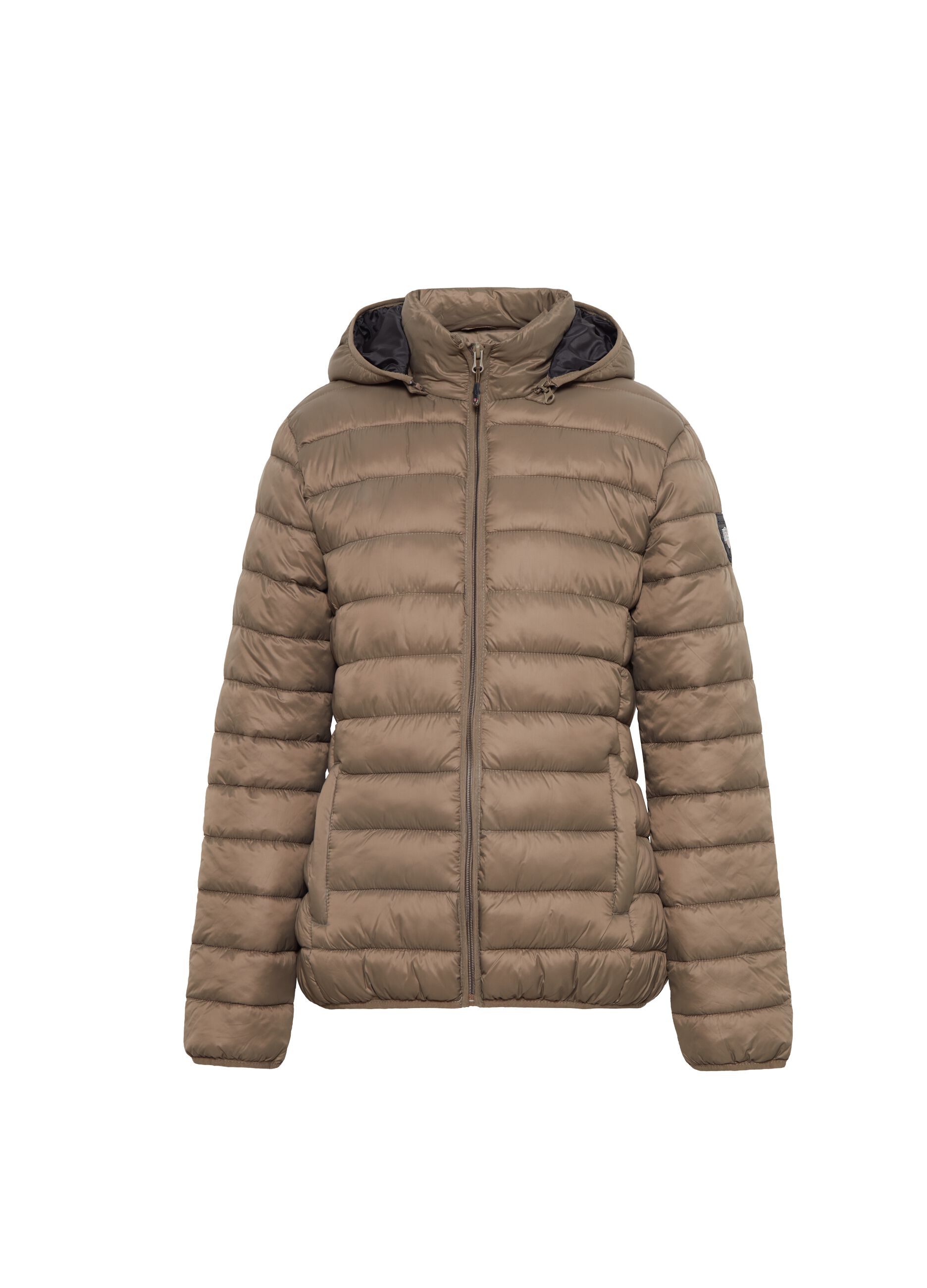 Piumino con cappuccio staccabile Geographical Norway Verde