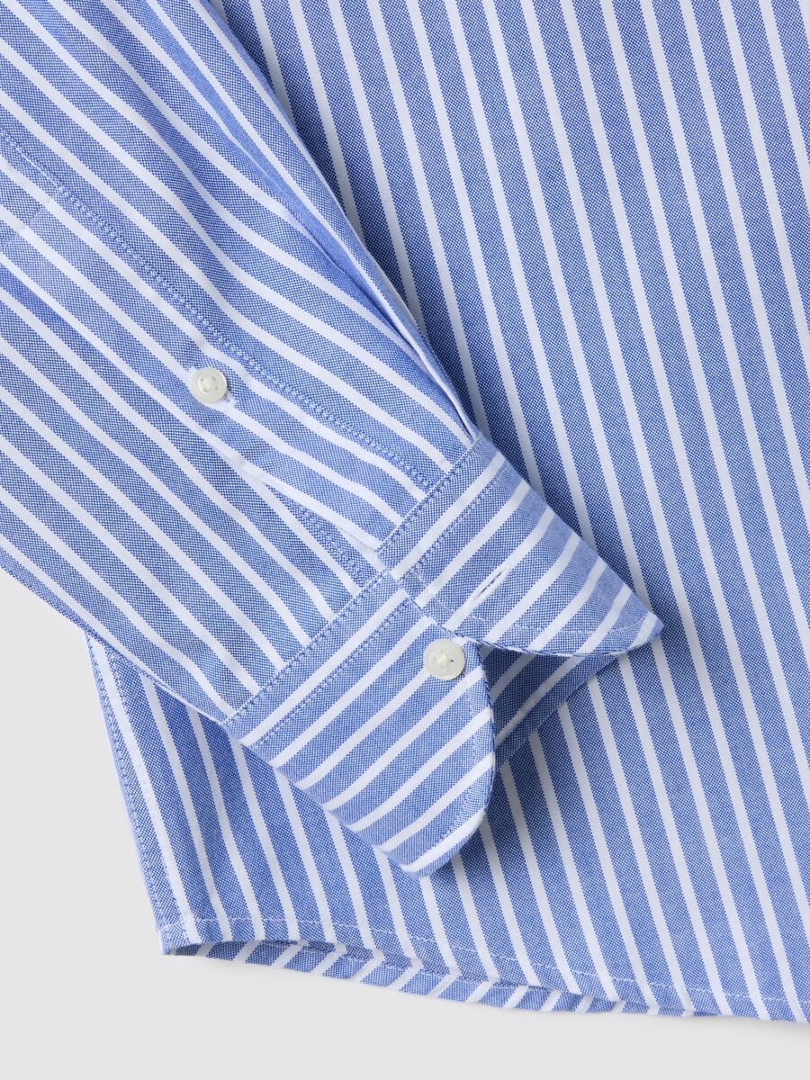 Multicolour Regular Fit Pure Cotton Shirt_5