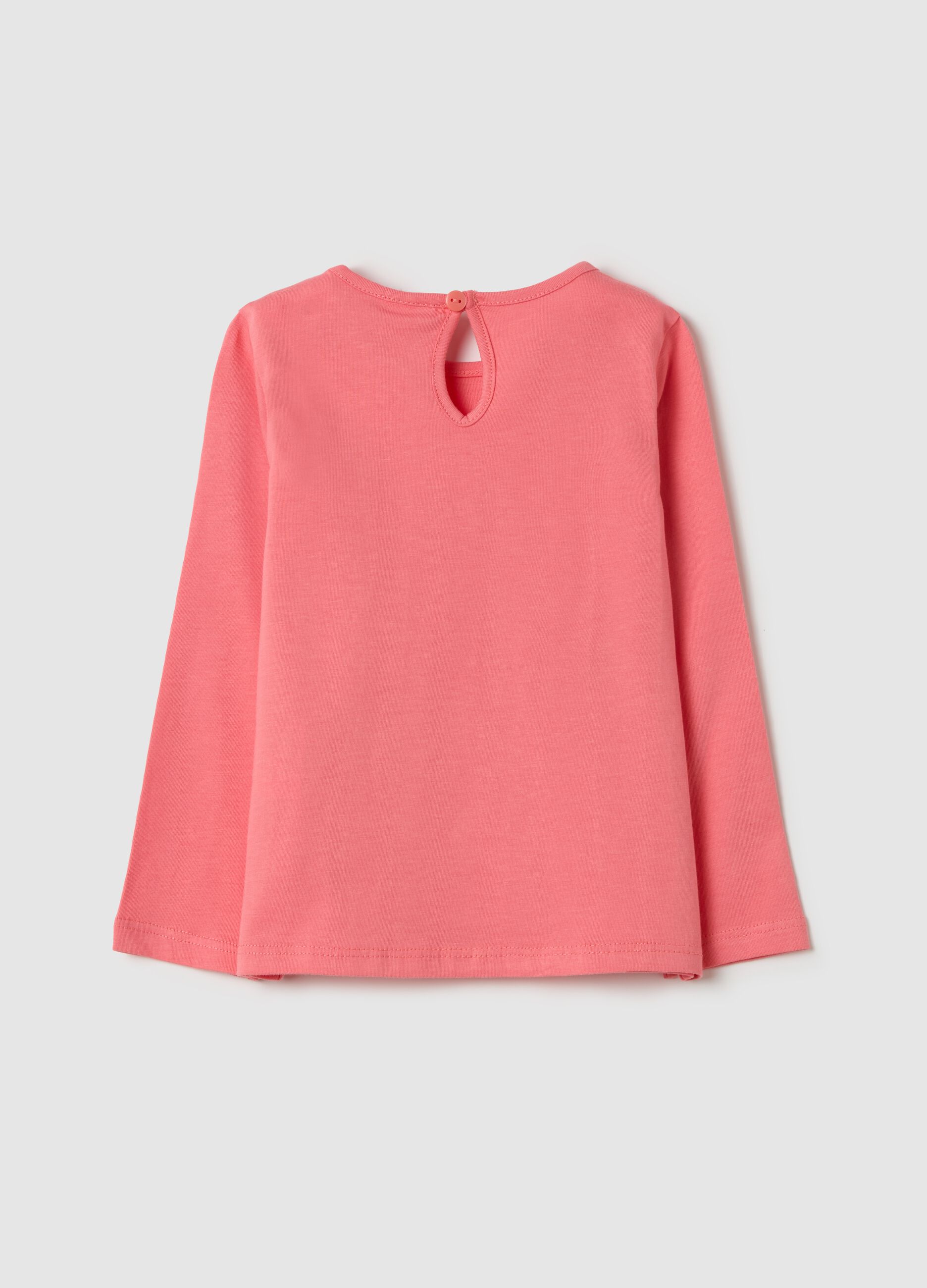 T-shirt a maniche lunghe con stampa