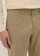Pantaloni chino in cotone elasticizzato beige regular fit_3