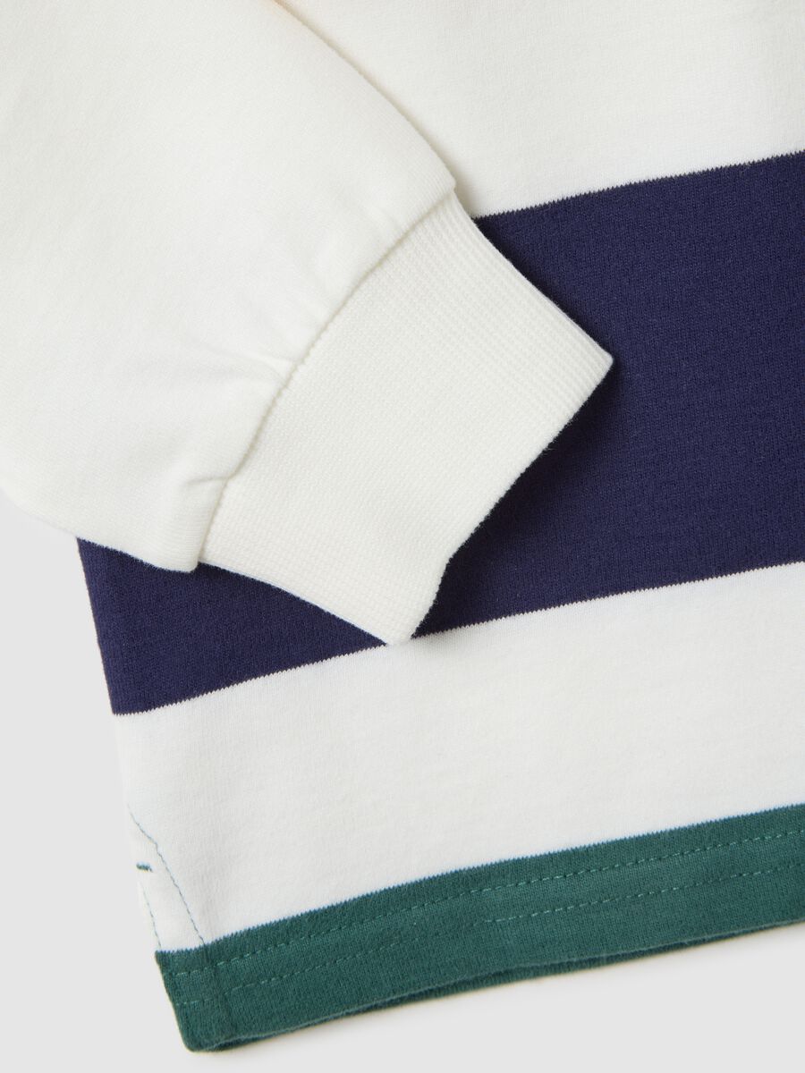 Polo da bambino in puro cotone multicolor regular fit_3