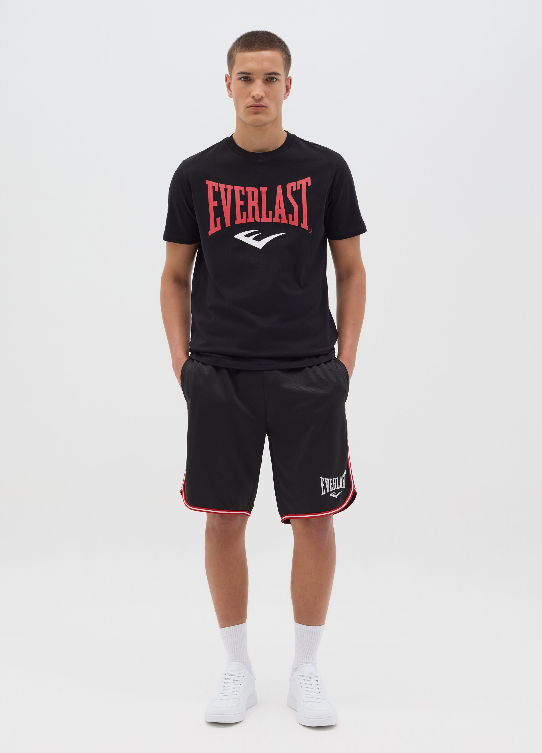 Black Everlast Cotton T-shirt