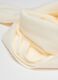 White Mixed Fabric Scarf_1