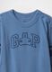 Blue baby romper with GAP logo_1