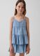 Pure cotton denim top_0