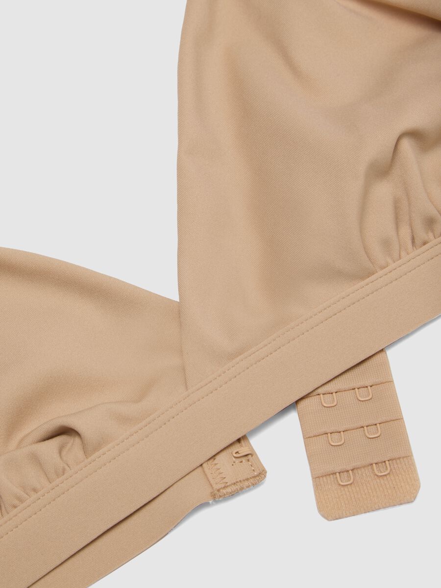 Reggiseno a triangolo in microfibra beige_1