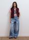 Red pure cotton regular-fit knitted gilet_1