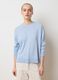 Regular fit light blue pure wool sweater_2
