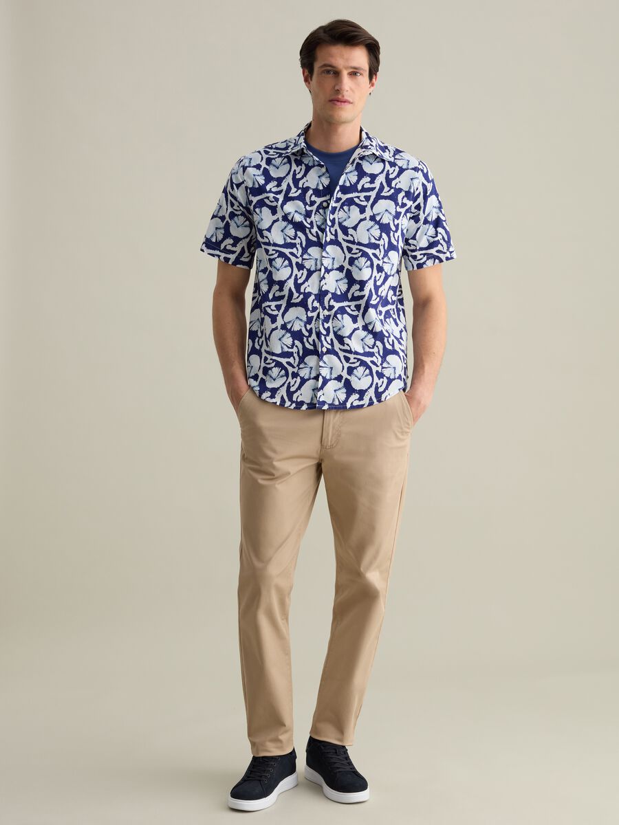 Short-sleeved shirt with print_1