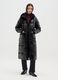 The Perfect Puffer Black Long Hooded Coat_3