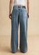 Pure Cotton Wide Leg Blue Jeans_2