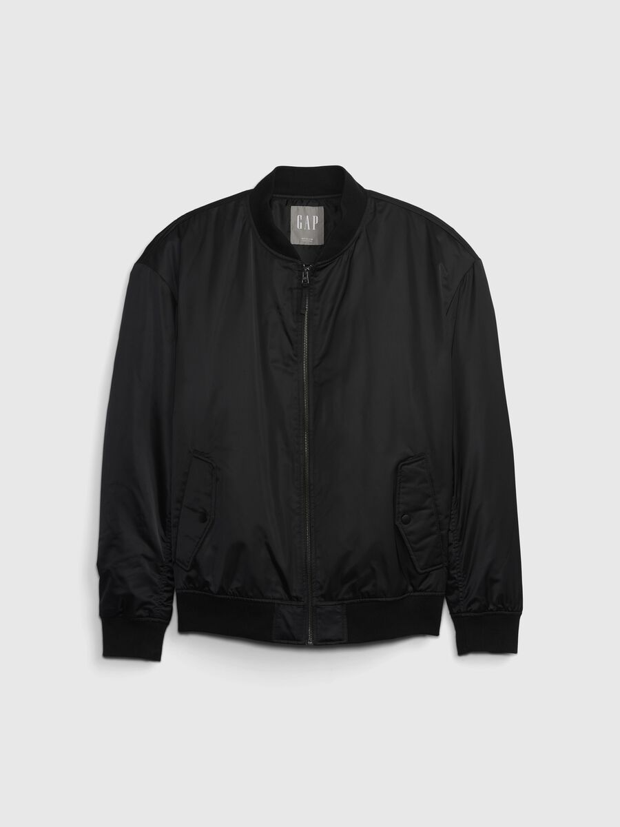Bomber full-zip in cotone_3