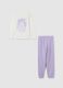 Girls' pyjamas in pure multicoloured cotton_0