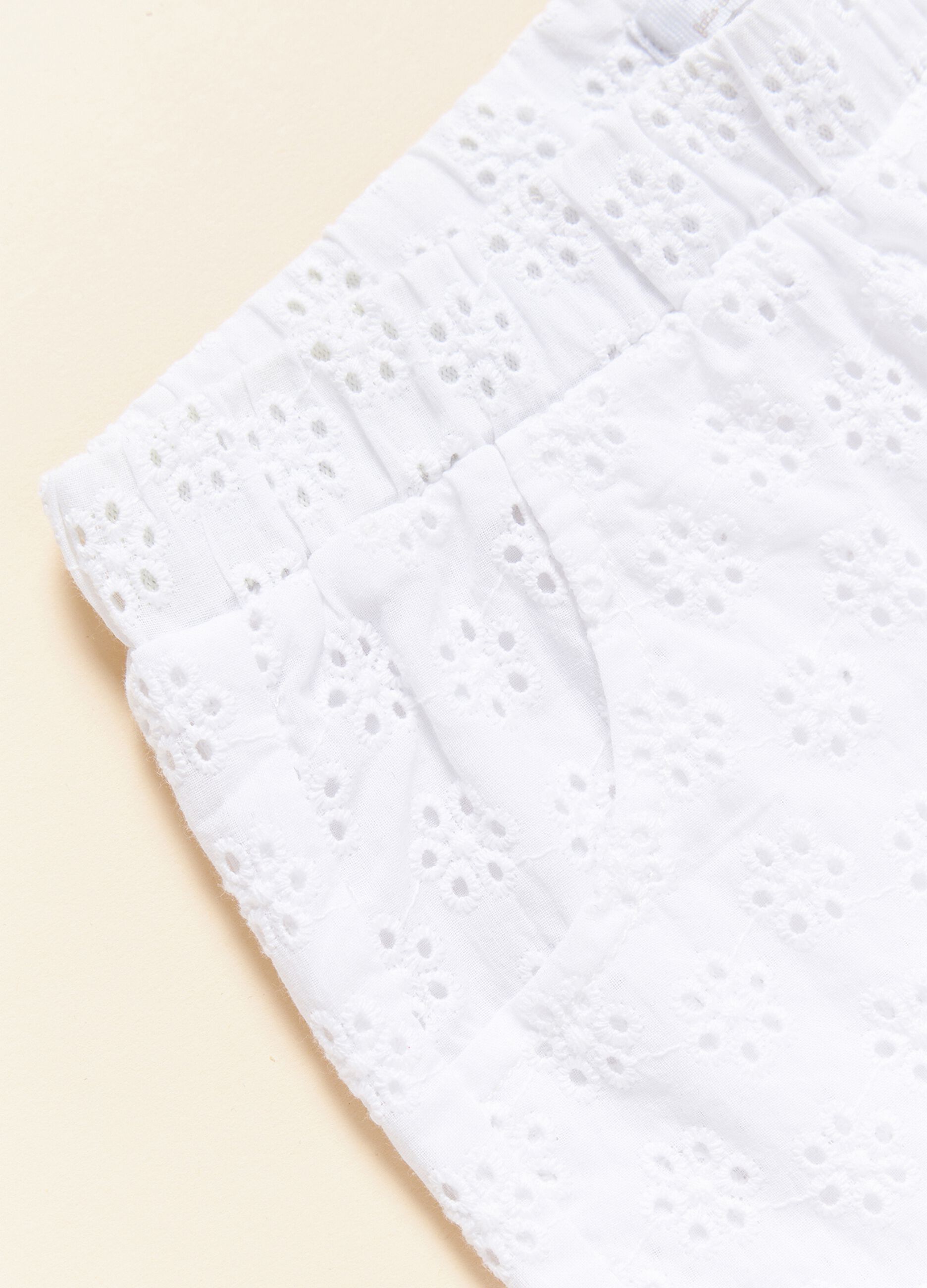 Shorts in sangallo di puro cotone IANA_1