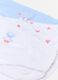 Multipack of multicolour girl's briefs in pure cotton regular fit_3