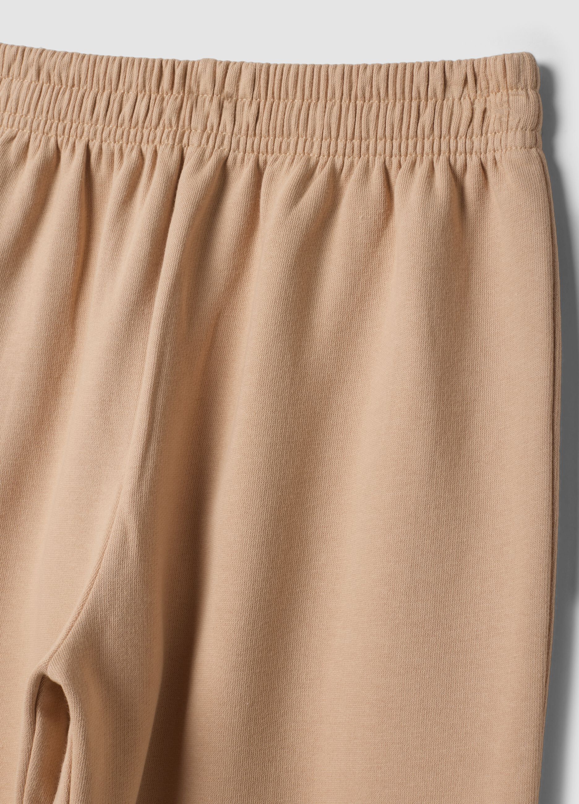 Sand jogger trousers in pure cotton