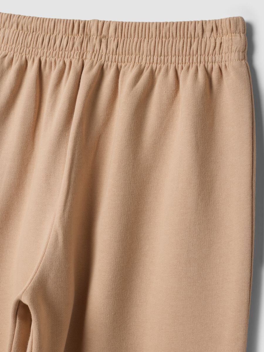 Sand jogger trousers in pure cotton_2